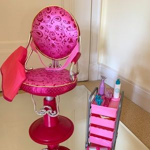 American girl doll beauty set by our generation